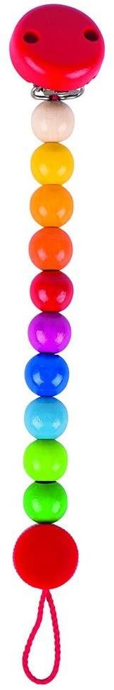 Heimess 734.080 catena di legno Dummy (Perline Arcobaleno)