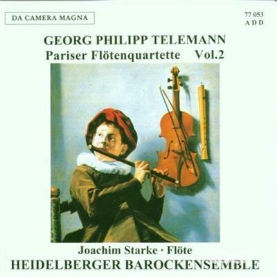 Pariser Flotenquartette 2 - CD Audio di Georg Philipp Telemann