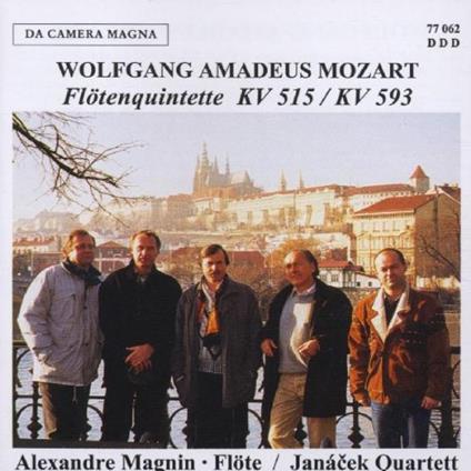 Flute Quintets - CD Audio di Wolfgang Amadeus Mozart,Alexandre Magnin