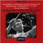 Symphonies-Mathis Der Mal - CD Audio di Ludwig van Beethoven,Paul Hindemith