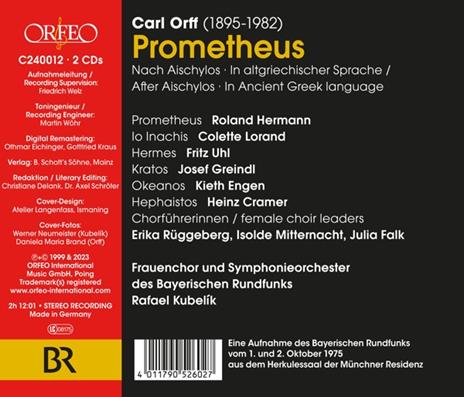 Prometheus (Colonna Sonora) - CD Audio - 2