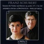 Sonate fur Violine & Klav - CD Audio di Franz Schubert