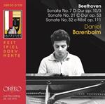 Sonate per Pianoforte n.7, n.21, n.32