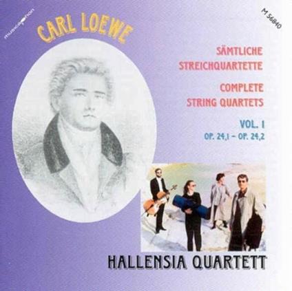 Samtliche Streichquartett - CD Audio di Carl Loewe
