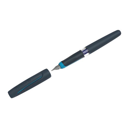 Penna stilografica Pelikan ILO. Con impugnatura ergonomica extra-soft, per mancini e destri, nero - 3