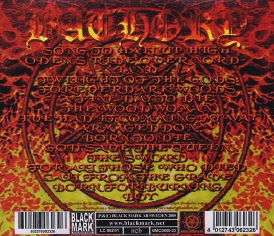 In Memory of Quorthon vol.1 - CD Audio di Bathory - 2