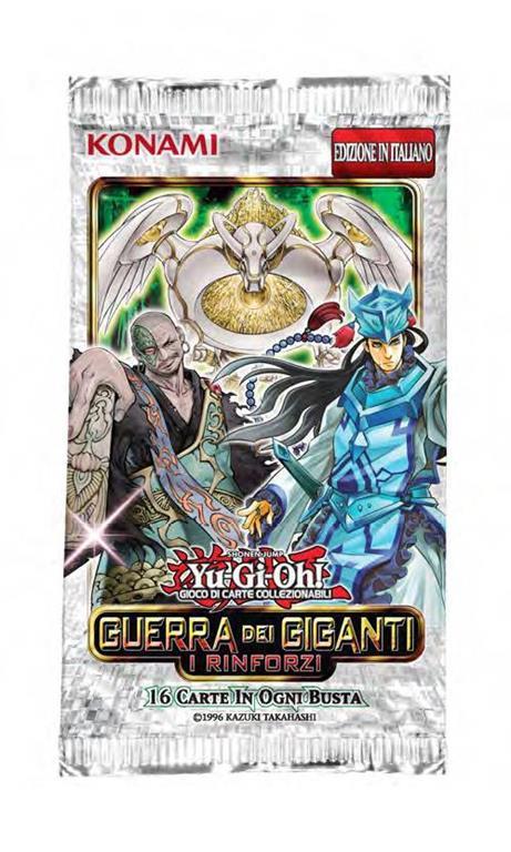 Yu-Gi-Oh! Busta 16 carte Mega Pack. Guerra dei giganti: i rinforzi - ITA