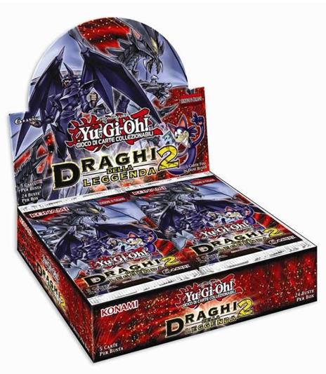 Yu-Gi-Oh! Busta 5 carte Draghi della leggenda 2. Espansione - ITA