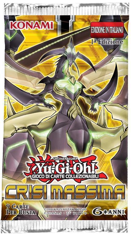 Yu-Gi-Oh! Bustina 9 carte Crisi Massima