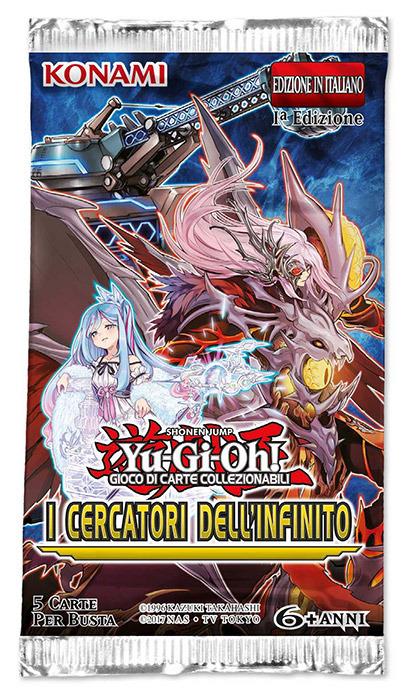 Busta 5 Carte Foil Yu-Gi-Oh! I Cercatori Dell'Infinito