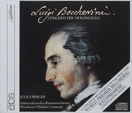 Saemtliche Konzerte Fuer - CD Audio di Luigi Boccherini