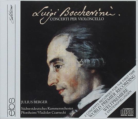 Saemtliche Konzerte Fuer - CD Audio di Luigi Boccherini