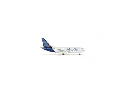 Herpa 562072 AeroGal Boeing 737-200 1:400 Aereo Modellino
