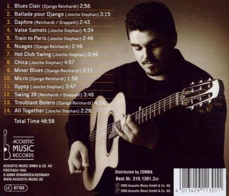 Django Forever - CD Audio di Joscho Stephan - 2