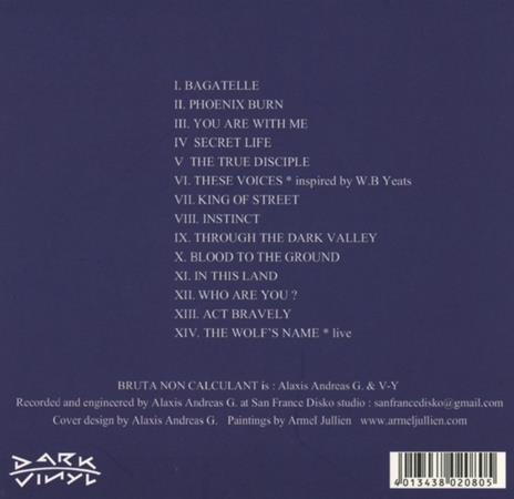 Instinct - CD Audio di Bruta Non Calculant - 2