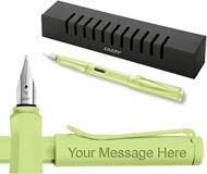 Penna stilografica 0D0 LAMY safari springgreen M, verde