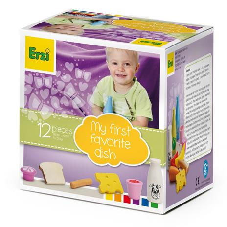 Erzi 28023. Assortimento Negozio Per I Più Piccoli . 12 Pezzi In Legno - 3