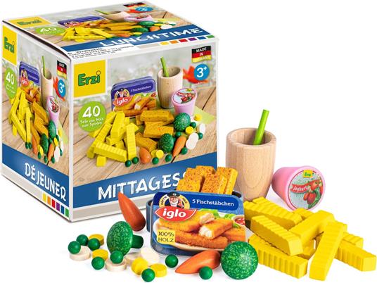 Assortimento Gioco Pranzo In Legno Fsc