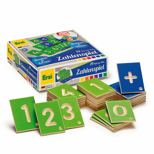 Erzi 42032. Gioco Educativo Numeri