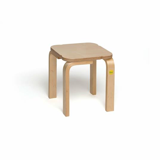 Erzi 50032. Sgabello Stool 30 In Legno Di Betulla Sagomata