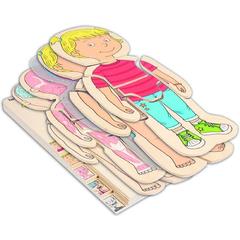 Puzzle A Strati Il Mio Corpo: Femminuccia