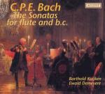 Sonate per traversiere e basso continuo - CD Audio di Carl Philipp Emanuel Bach