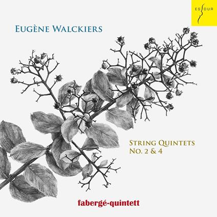 Eugene Walckiers - Strings Quintets Nos.2 & 4 - CD Audio