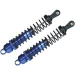 Ammortizzatori a olio in alluminio Reely 1:8 Blu (metallizzato) con molle Nero 126 mm 2 pz.