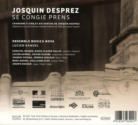 Se Congie Prens - CD Audio di Josquin Desprez - 2