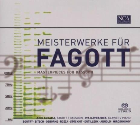 Musica per fagotto - CD Audio