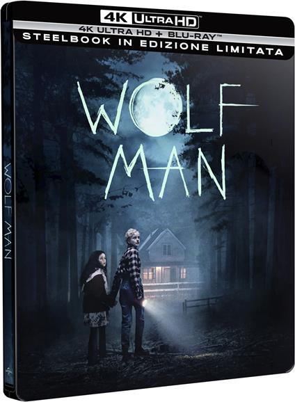 Wolf Man (4K Ultra Hd+Blu-Ray) (Steelbook) di Leigh Whannell - Blu-ray + Blu-ray Ultra HD 4K