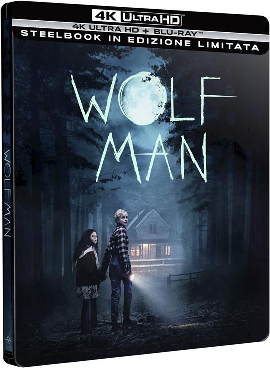 Wolf Man (4K Ultra Hd+Blu-Ray) (Steelbook) di Leigh Whannell - Blu-ray + Blu-ray Ultra HD 4K