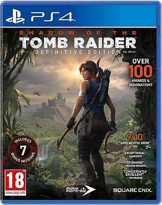 Shadow Of The Tomb Raider Definitive Edition Ps4 Uk