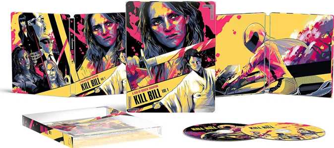 Film Kill Bill vol. 1. Steelbook (Blu-ray + Blu-ray Ultra HD 4K) Quentin Tarantino