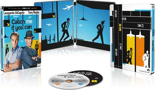 Film Prova a prendermi. Steelbook (Blu-ray + Blu-ray Ultra HD 4K) Steven Spielberg
