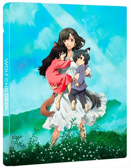 Wolf Children. Steelbook (Blu-ray + Blu-ray Ultra HD 4K) di Mamoru Hosoda - Blu-ray + Blu-ray Ultra HD 4K