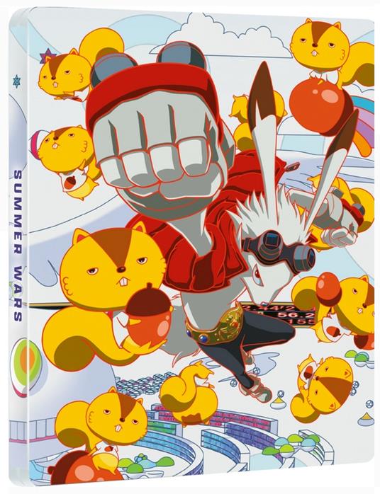 Summer Wars. Steelbook (Blu-ray + Blu-ray Ultra HD 4K) di Mamoru Hosoda - Blu-ray + Blu-ray Ultra HD 4K