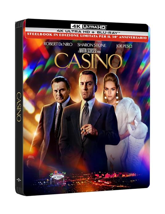 Casinò (Blu-ray + Blu-ray Ultra HD 4K) di Martin Scorsese - Blu-ray + Blu-ray Ultra HD 4K