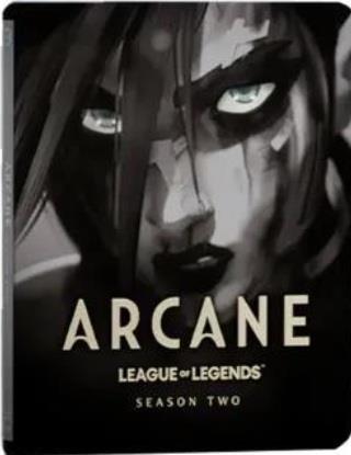Arcane: League Of Legends. Stagione 02. Steelbook (3 Blu-ray) di Pascal Charrue - Blu-ray