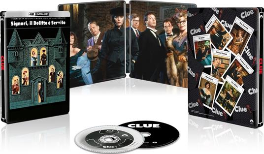 Signori il delitto è servito. Steelbook (Blu-ray + Blu-ray Ultra HD 4K) di Jonathan Lynn - Blu-ray + Blu-ray Ultra HD 4K - 2