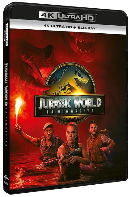 Jurassic World. La Rinascita (Blu-ray + Blu-ray Ultra HD 4K) di Gareth Edwards - Blu-ray + Blu-ray Ultra HD 4K