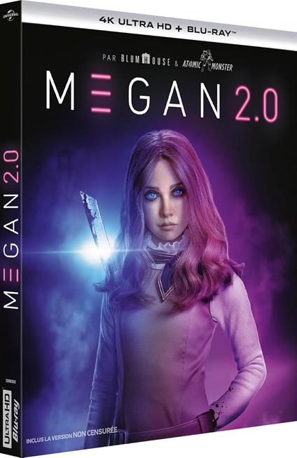 Megan 2.0 (4K Ultra Hd+Blu-ray) di Gerard Johnstone - Blu-ray + Blu-ray Ultra HD 4K