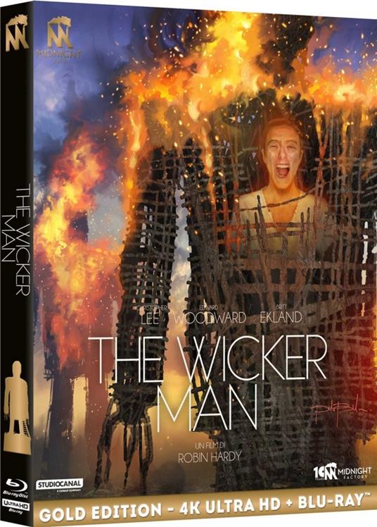 The Wicker Man (4K Ultra Hd+Blu-ray) di Robin Hardy - Blu-ray + Blu-ray Ultra HD 4K