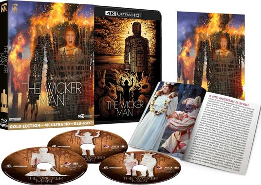 The Wicker Man (4K Ultra Hd+Blu-ray) di Robin Hardy - Blu-ray + Blu-ray Ultra HD 4K - 2