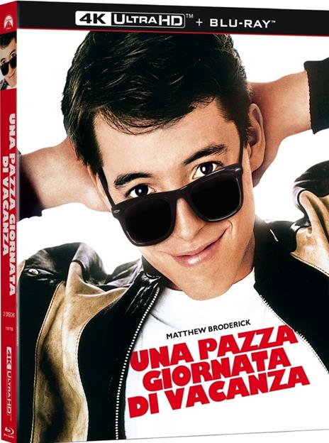 Pazza Giornata Di Vacanza (Una) (4K Ultra Hd+Blu-ray) di John Hughes - Blu-ray + Blu-ray Ultra HD 4K