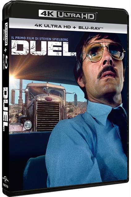 Duel (Blu-ray + Blu-ray Ultra HD 4K) di Steven Spielberg - Blu-ray + Blu-ray Ultra HD 4K