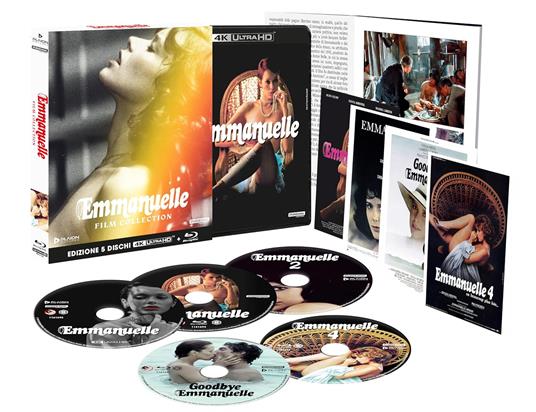 Emmanuelle Film Collection (Blu-ray + Blu-ray Ultra HD 4K) - Blu-ray + Blu-ray Ultra HD 4K