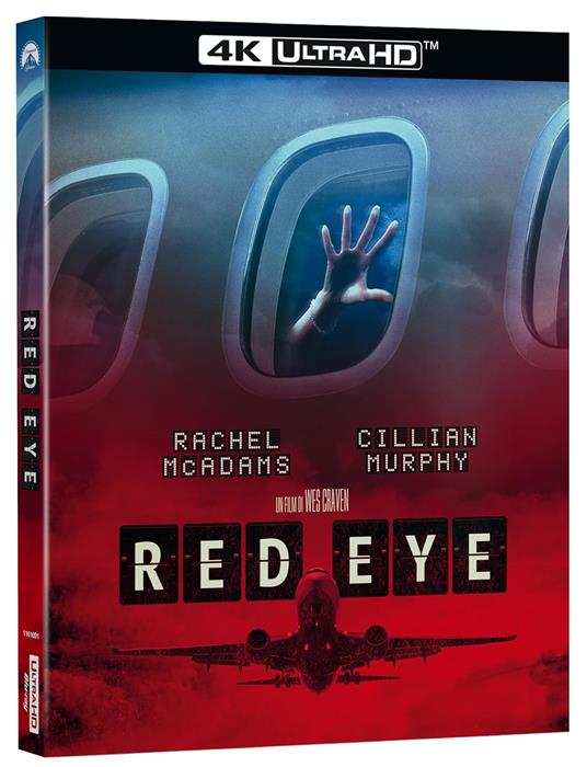 Red Eye (Blu-ray + Blu-ray Ultra HD 4K) di Wes Craven - Blu-ray + Blu-ray Ultra HD 4K