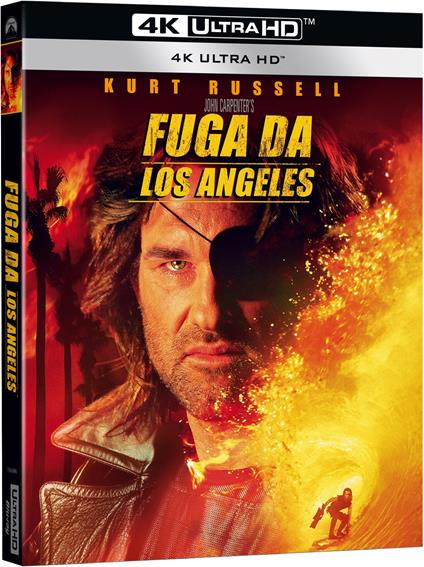 Fuga Da Los Angeles (Blu-ray + Blu-ray Ultra HD 4K) di John Carpenter - Blu-ray + Blu-ray Ultra HD 4K