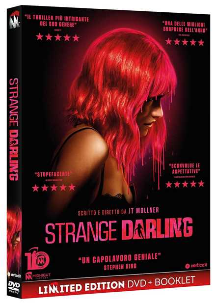 Film Strange Darling (Dvd+Booklet) JT Mollner